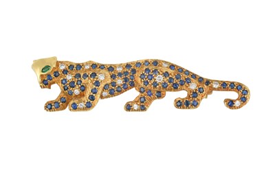 Lot 2221 - An 18 Carat Gold Multi-Gem Set Novelty Brooch...