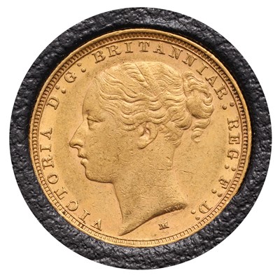 Lot 147 - Victoria, Sovereign 1886M, Melbourne Mint, St....
