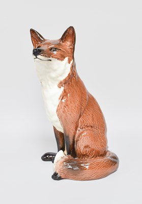 Lot 1125 - Beswick Fireside Fox, model No. 2348,...