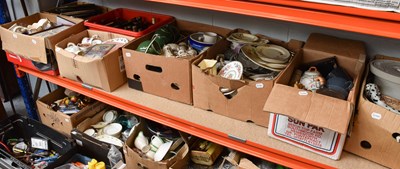 Lot 312 - Fifteen Boxes of Mainly Assorted Ceramics and...