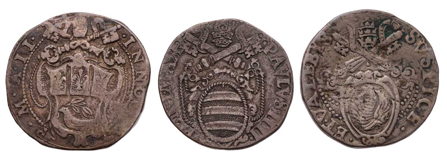 Lot 30 - Italy, Papal States, Assorted Testone,...