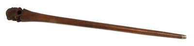 Lot 342 - A 19th Century Fijian Walking Stick/Short...