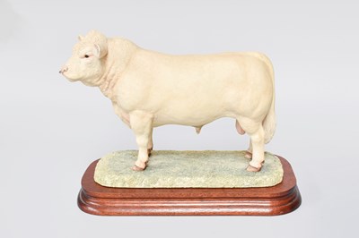 Lot 1094 - Border Fine Arts 'Charolais Bull' (Style One),...