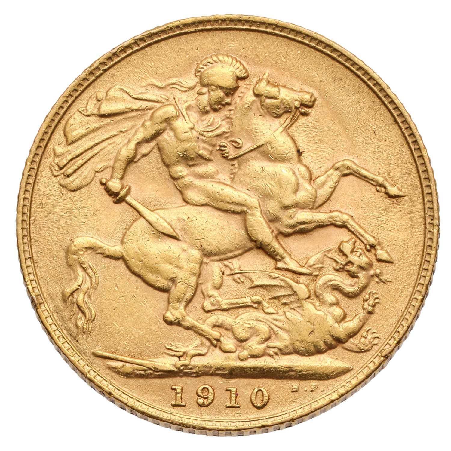 Lot 190 - Edward VII, Sovereign 1910; good very fine
