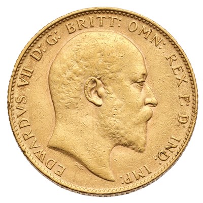 Lot 190 - Edward VII, Sovereign 1910; good very fine