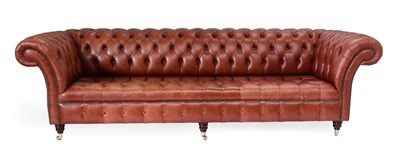 Lot 625 - A Victorian-Style Chesterfield Sofa,...