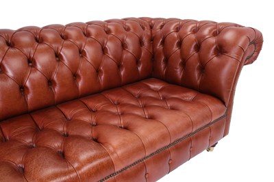 Lot 625 - A Victorian-Style Chesterfield Sofa, modern,...