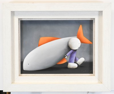 Lot 145 - Doug Hyde (b.1972) "Fish Supper" Signed,...