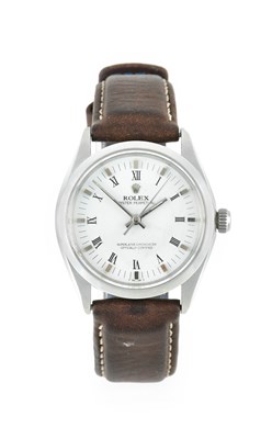 Lot 2336 - Rolex: A Stainless Steel Automatic Centre...