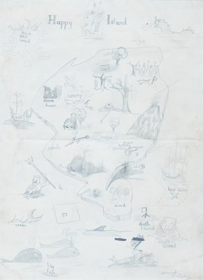 Lot 1032 - David Oxtoby (b.1938) "Happy Island" Signed,...