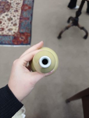 Lot 63 - A Chinese Pale-Yellow-Ground Double Gourd Vase,...