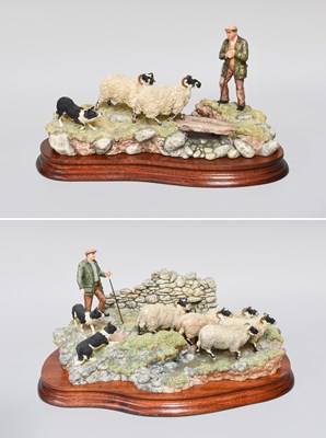 Lot 1082 - Border Fine Arts 'The Crossing' (Shepherd,...