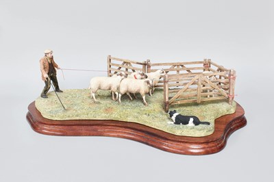 Lot 1049 - Border Fine Arts 'Anxious Moment' (Penning...
