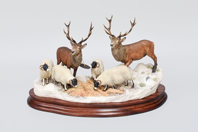 Lot 1117 - Border Fine Arts 'Winter Guests', model No....