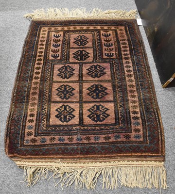 Lot 1102 - Perepedil Design Rug, the deep raspberry field...
