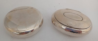 Lot 79 - An Edward VII and a George V Silver Snuff-Box,...