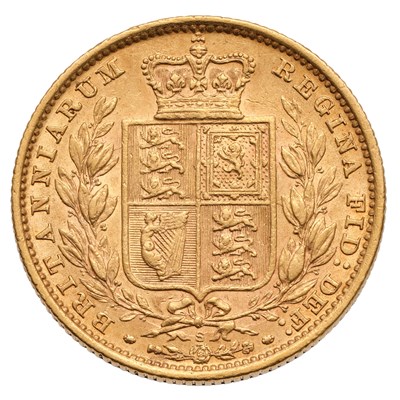 Lot 62 - Victoria, Sovereign 1883S, Sydney Mint, shield...