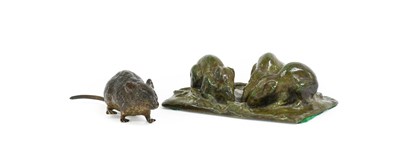 Lot 97 - An Austrian Cold Painted Bronze Model of a...