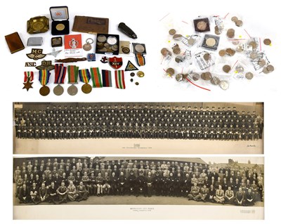 Lot 202 - A Quantity of Medals and Militaria, including...