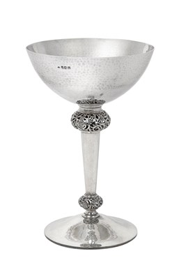 Lot A George V Irish Silver Pedestal-Bowl