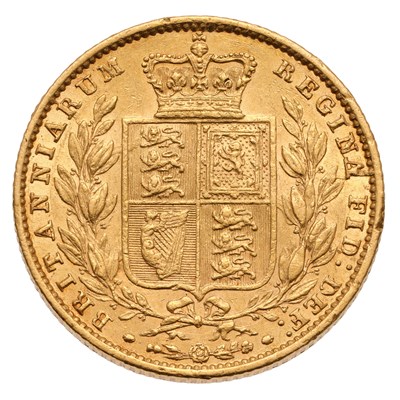 Lot Victoria, Sovereign 1858, (Marsh 41, S.3852D),...