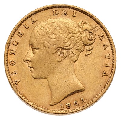 Lot 35 - Victoria, Sovereign 1862, (Marsh 45, S.3852D),...