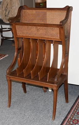 Lot 1326 - A French Style Mahogany Canterbury, early 20th...