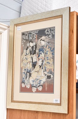 Lot 191 - After Utagawa Kunisada (1786-1865), Japanese...