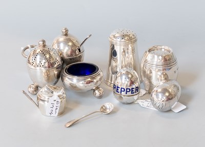 Lot 135 - A Collection of Assorted Silver...