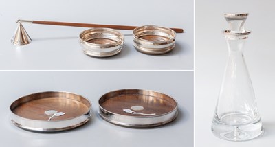 Lot 65 - A Collection of Assorted Silver, including a...