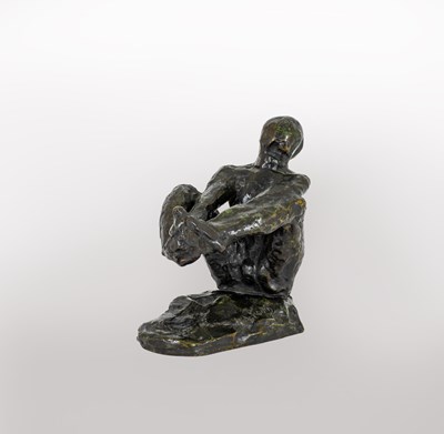 Lot 292 - Auguste Rodin (1840-1917) "Homme assis, étude...