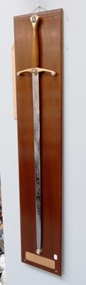 Lot 188 - A Wilkinson Sword, made to Commemorate the...