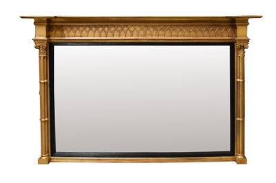 Lot 634 - A Regency-Style Gilt and Ebonised Composition...