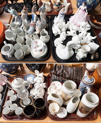 Lot 224 - Royal Doulton Figures, Lladro and Nao Figures,...
