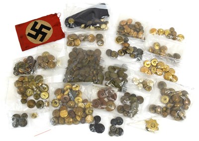 Lot 242 - A Quantity of British Military Uniform Buttons,...