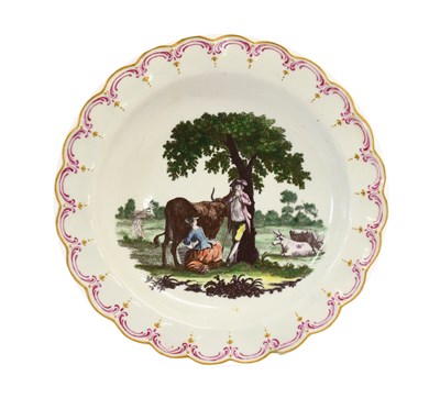 Lot 175 - A Worcester Porcelain Dessert Plate, circa...