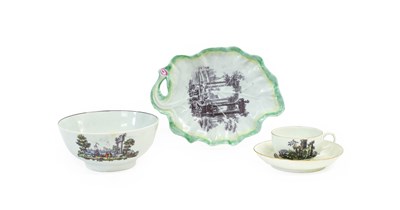Lot 179 - A Worcester Porcelain Teacup and Saucer, circa...
