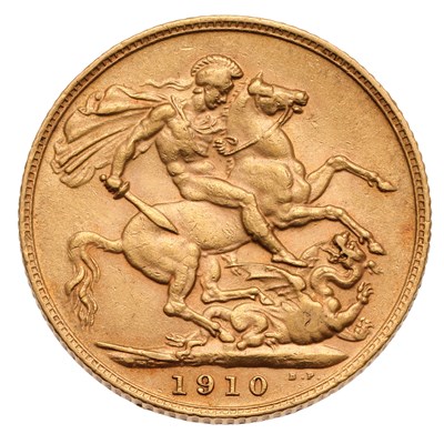 Lot 147 - Edward VII, Sovereign 1910, (Marsh 182,...