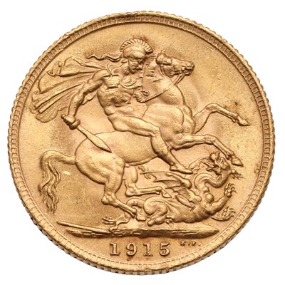 Lot 177 - George V, Sovereign 1915, (Marsh 217, S.3996),...