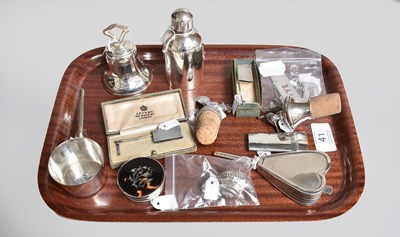 Lot 41 - A Collection of Assorted Silver, including a...