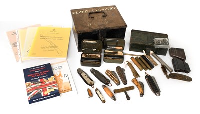 Lot 243 - A Quantity of Militaria, comprising a small...