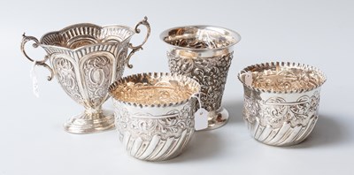 Lot 53 - Four Assorted Silver Items, including a...