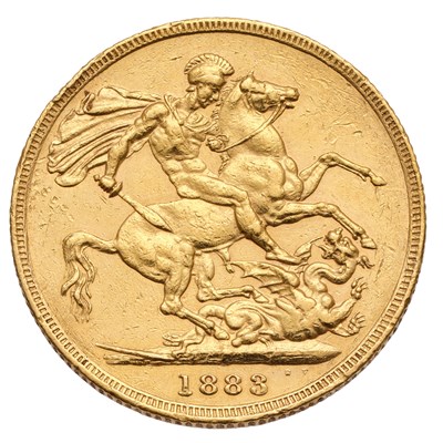 Lot 63 - Victoria, Sovereign 1883M, Melbourne Mint, W.W....
