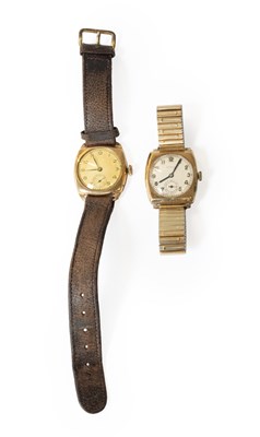 Lot 399 - A 9 Carat Gold Rolco Wristwatch and a 9 Carat...