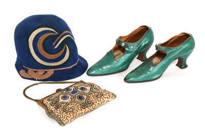 Lot 2288 - Circa 1920s Costume Accessories comprising an...