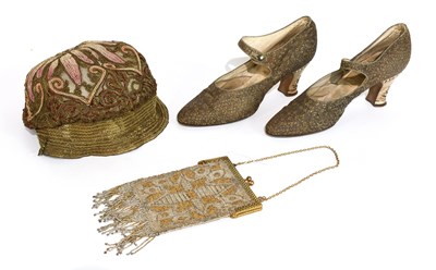 Lot 2263 - Circa 1920s Costume Accessories, comprising a '...