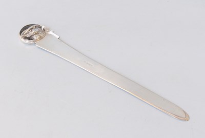 Lot 149 - An Edward VII Silver Paper-Knife, by William...