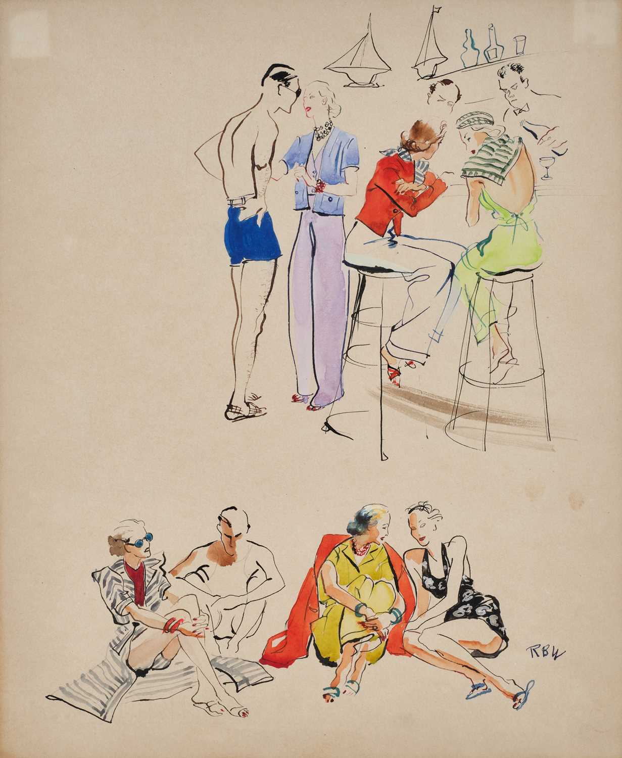 Lot 1005 - René Bouët-Willaumez (1900-1979) French...