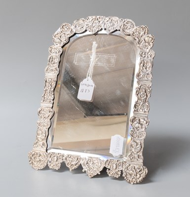Lot 48 - A Victorian Silver Dressing-Table Mirror,...