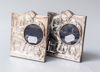Lot 67 - A Pair of Elizabeth II Silver-Mounted...